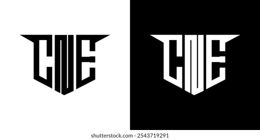 CNE letter logo design with white background in illustrator, vector logo modern alphabet font overlap style, calligraphy designs for logo, Poster, Invitation, etc.