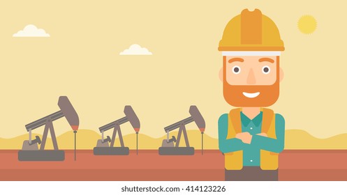 Trabajador petrolero independiente.