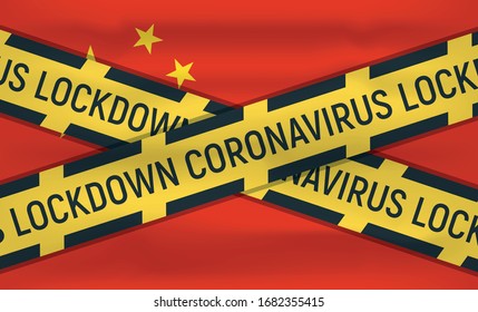 Cnima flag icon and logo, coronovirus lockdown, covid 19, world epidemic, pandemic. National flag banner and template. Realistic, 3D vector illustration, art with wave effect.