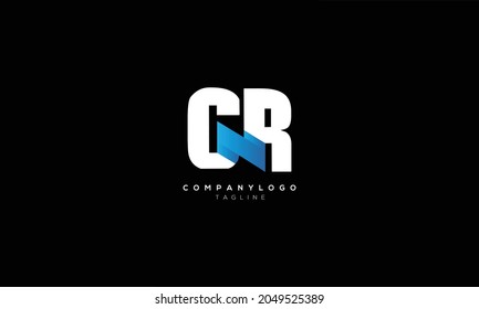 CNR Abstract initial monogram letter alphabet logo design