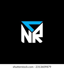 CNR letter logo creative design with vector graphic, CNR simple and modern logo. CNR luxurious alphabet design  