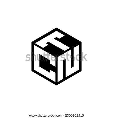 CNT letter logo design in illustration. Vector logo, calligraphy designs for logo, Poster, Invitation, etc.