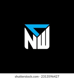 CNW letter logo creative design with vector graphic, CNW simple and modern logo. CNW luxurious alphabet design  