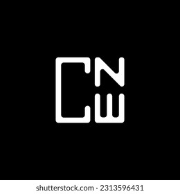 CNW letter logo creative design with vector graphic, CNW simple and modern logo. CNW luxurious alphabet design  