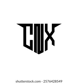 CNX letter logo design with white background in illustrator, vector logo modern alphabet font overlap style, calligraphy designs for logo, Poster, Invitation, etc.