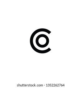 Co letter logo