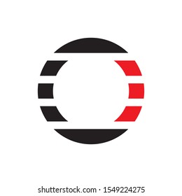 CO letter logo design vector