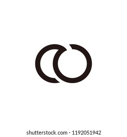 co letter vector logo