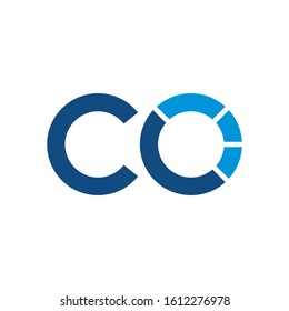 CO Logo can be used for company, icon, and others.
