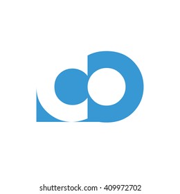CO Logo | Vector Graphic Branding Letter Element | jpg, eps, path, web, app, art, ai | White Background
