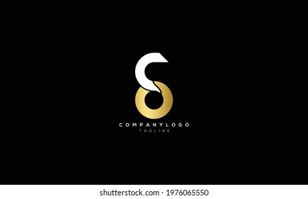 CO OC C AND O Abstract initial monogram letter alphabet logo design