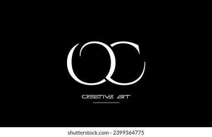 CO, OC, C, O abstract letters logo monogram