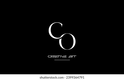 CO, OC, C, O abstract letters logo monogram