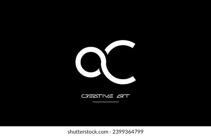 CO, OC, C, O abstract letters logo monogram