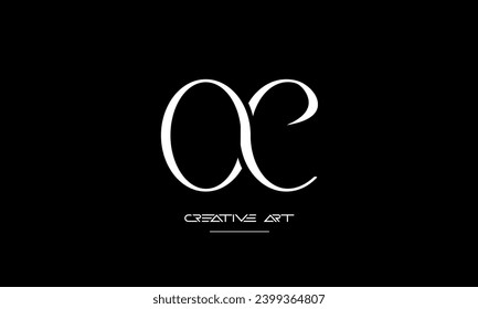 CO, OC, C, O abstract letters logo monogram