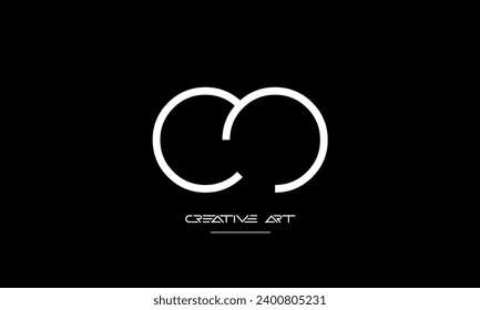 CO, OC, C, O abstract letters logo monogram