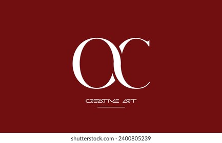 CO, OC, C, O abstract letters logo monogram