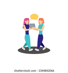 Co Worker Illustration