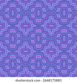 Co0lorful mosaico ornamental Vector sin fisuras patrón, estilo medieval, oriental