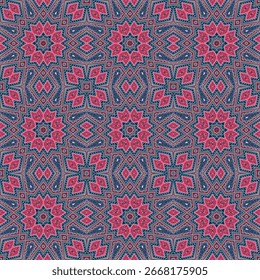 Co0lorful mosaico ornamental Vector sin fisuras patrón, estilo medieval, oriental