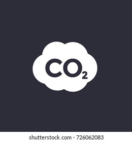 Co2, Carbon Dioxide Emissions Icon