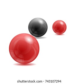 CO2 Carbon Dioxide molecule 3d illustration