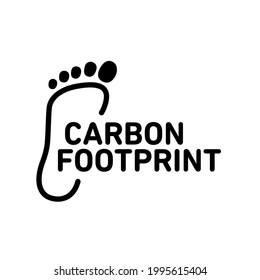 CO2 carbon emissions vector concept icon badge
