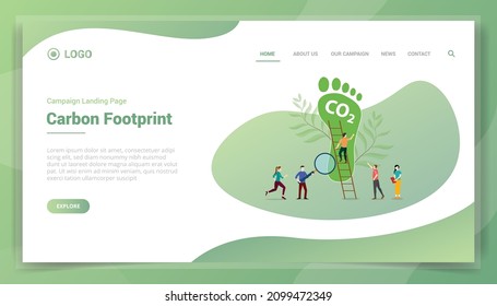 co2 carbondioxide carbon dioxide concept for website template landing homepage