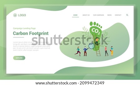 co2 carbondioxide carbon dioxide concept for website template landing homepage