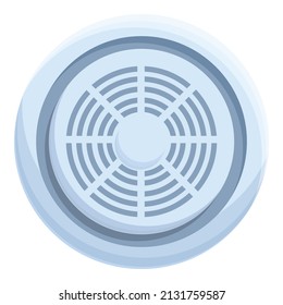 CO2 Detector Icon Cartoon Vector. Alarm Sensor. Carbon Monoxide