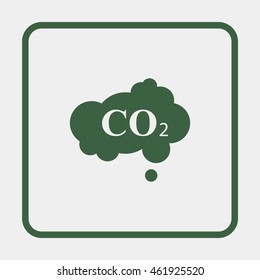 CO2 icon.