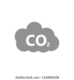CO2 icon sign