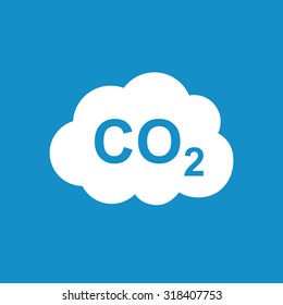 CO2 icon . Vector illustration