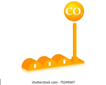 CO2 modern factory