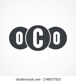 Icono de ciencia de línea molécula de Co2