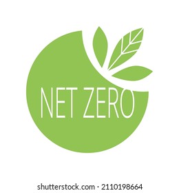 CO2 neutral stamp, net zero carbon footprint. Air emissions free, no atmosphere pollution, industrial production. Vector isolated sign, logo, label