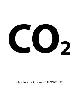 CO2 reduce cloud icon, clean global emission, environment eco design symbol vector illustration .