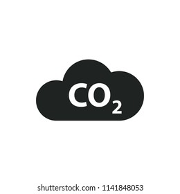 CO2 vector icon