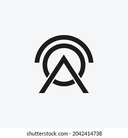 COA logotype logogram vector design concept