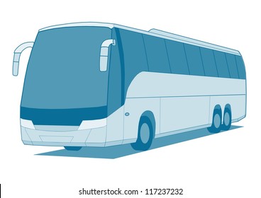 Coach bus