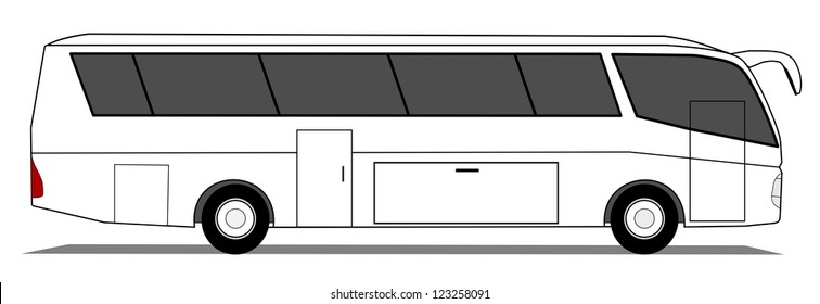 Coach bus