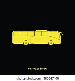 Coach bus icon.