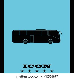 Coach bus icon.