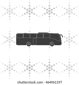 Coach bus icon.
