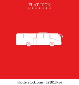 Coach bus icon.