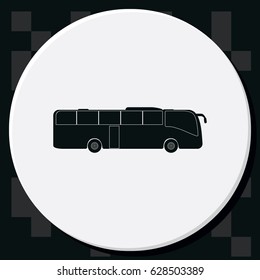 Coach bus icon.