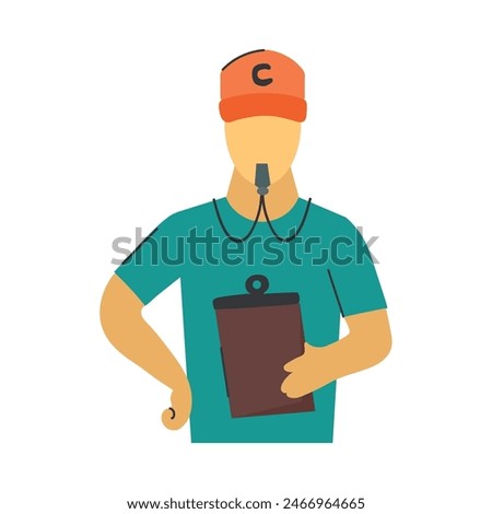 Coach icon clipart avatar logotype isolated vector illustration