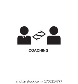 COACH ICON , MENTHORSHIP ICON VECTOR