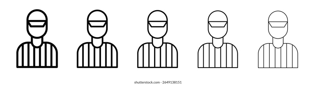 Ícone treinador ilustração simples logotipo arte