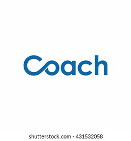 Coach Letter Logo Vector